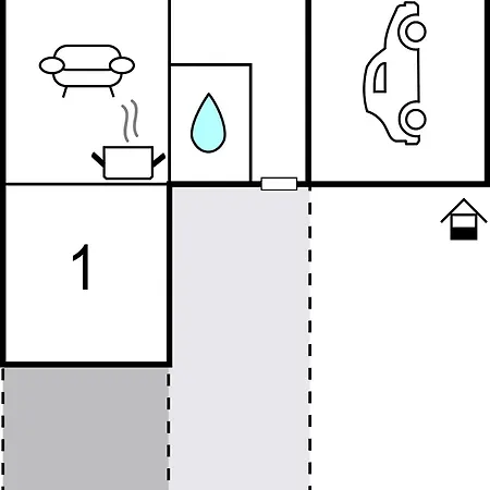 Σπίτι διακοπών 2 Bedroom Awesome In *