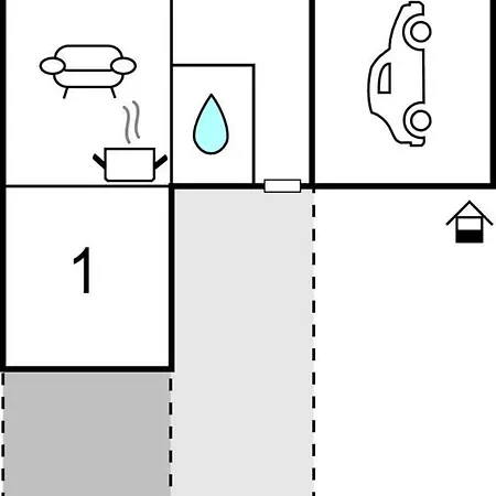 Σπίτι διακοπών 2 Bedroom Awesome In Rubkow